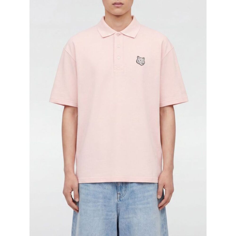 Maison Kitsune Polo Shirt Men Violet
